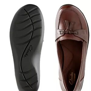 Ashland Bubble LoaferClarks Brown Leather Tassel Loafers
